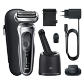 Barzdaskutė Braun Series 7 360° Flex, AutoSense, Wet & Dry, black/silver Prekė - 71-S7200CC