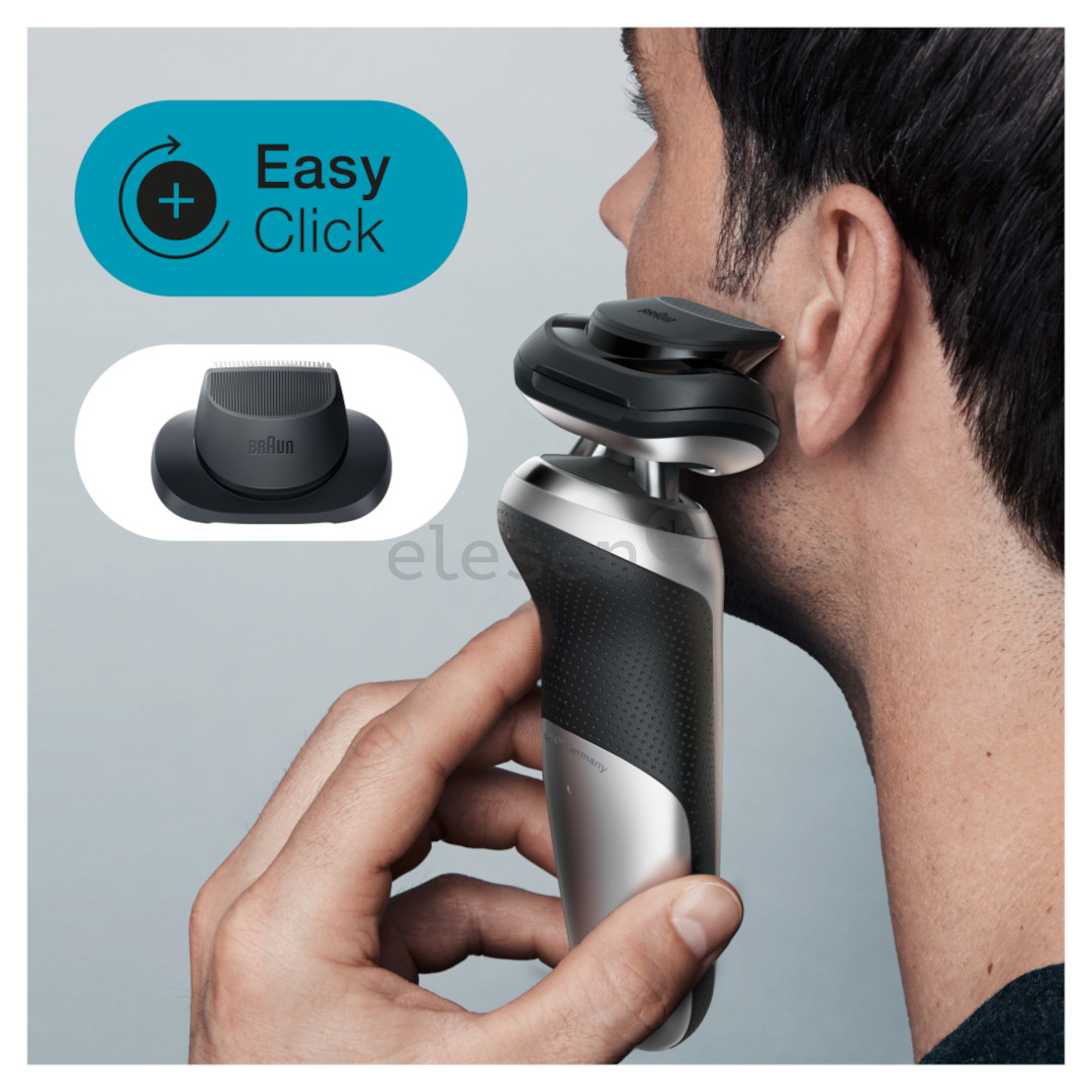 Braun Series 7 360° Flex, AutoSense, Wet & Dry, черный/серебристый - Бритва Товар - 71-S7200CC