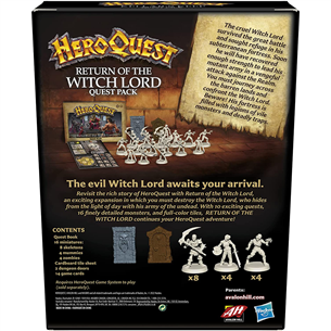 Stalo žaidimas Avalon Hill HeroQuest: Return of the Witch Lord Prekė - 5010993938049