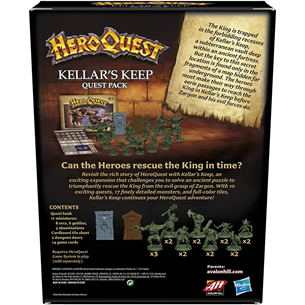 Stalo žaidimas Avalon Hill HeroQuest: Kellar's Keep Prekė - 5010993938063