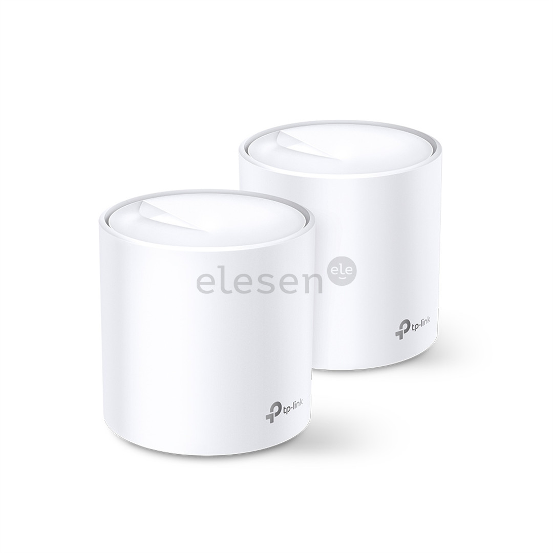 Maršrutizatorius TP-Link Deco X60, WiFi 6, mesh, 2-pack