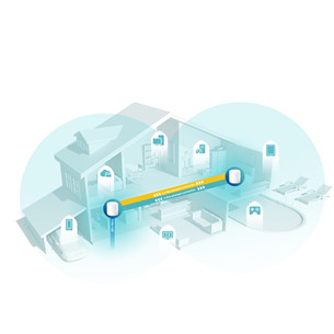 Maršrutizatorius TP-Link Deco X60, WiFi 6, mesh, 2-pack