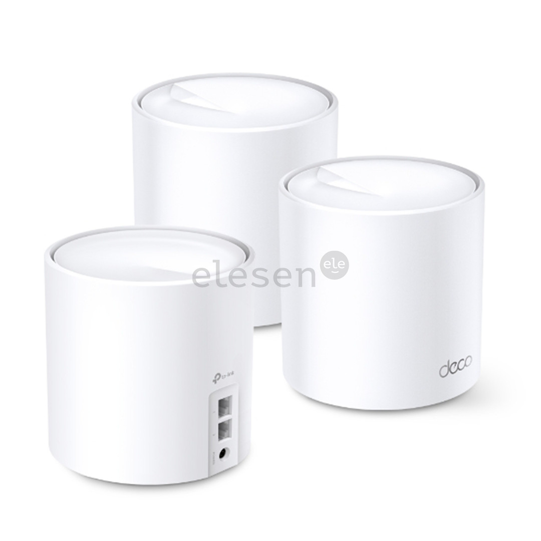 Maršrutizatorius TP-Link Deco X20 WiFi, 3-pack Prekė - DECO-X20-3-PACK