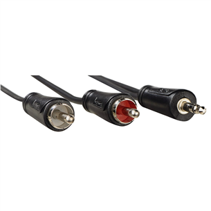 Laidas Hama 3,5mm- 2 RCA, 1.5m Prekė - 00205110