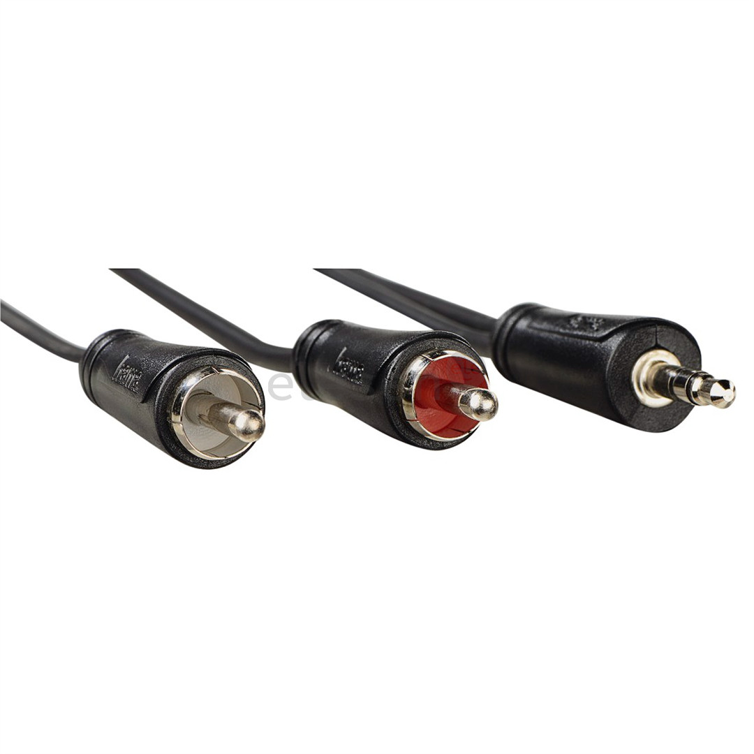 Hama Audio Cable, 3,5 мм - 2 RCA, 1,5 м, черный - Кабель Товар - 00205110