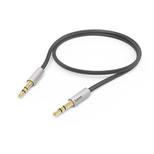 Laidas Hama AluLine, 3.5mm - 3.5mm, 0.5m Prekė - 00201525 00201525