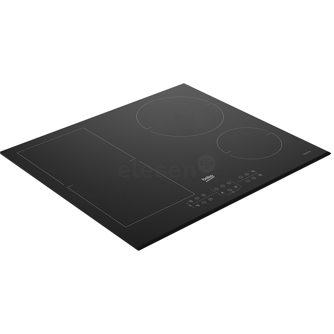 Beko, Beyond, width 58 cm, bevelled edge, black - Built-in Induction Hob