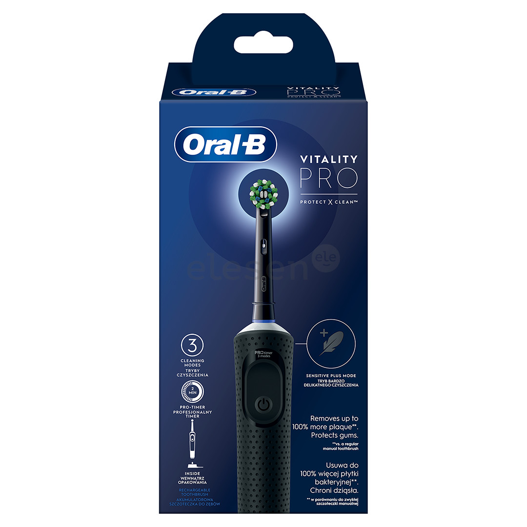 Braun Oral-B Vitality Pro, black - Electric toothbrush