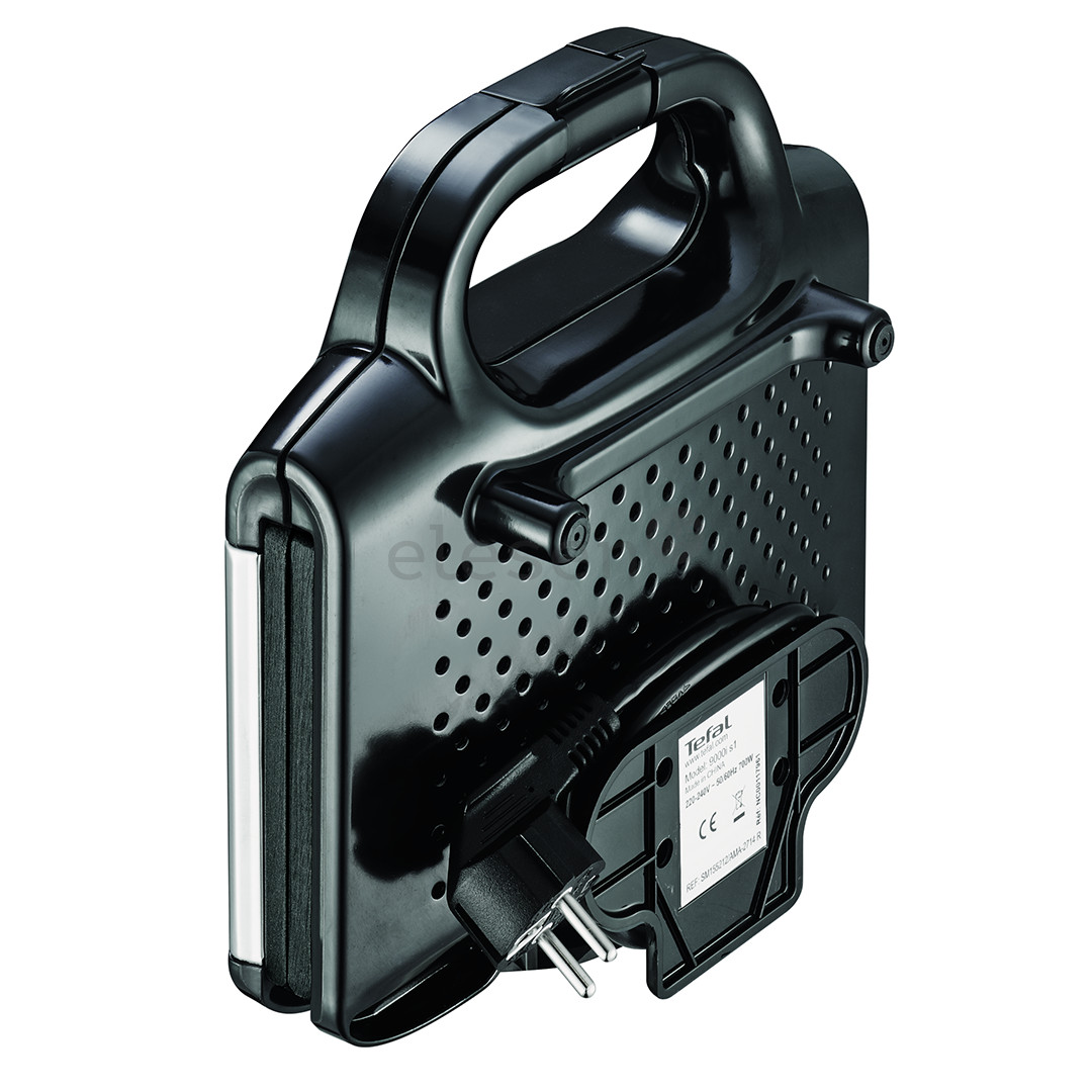 Tefal Ultracompact, 700 Вт, черный/нерж. сталь - Контактный тостер Товар - SM1572