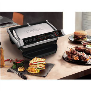 Tefal Optigrill+ Initial, 2000 W, black/inox - Table grill Item - GC706D