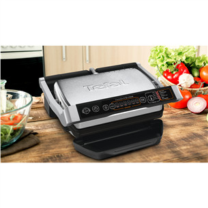Tefal Optigrill+ Initial, 2000 W, black/inox - Table grill Item - GC706D