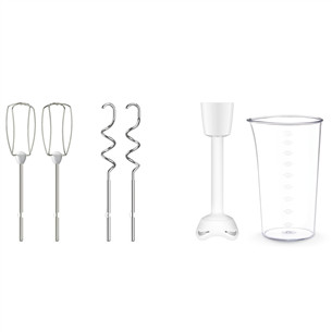 Tefal Prep'Mix+, 500 Вт, белый/серый - Ручной миксер Товар - HT462138