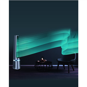 Tefal Eclipse 2in1, 120 m³/h, grey - Air purifier and fan