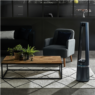 Tefal Eclipse 2in1, 120 m³/h, grey - Air purifier Item - QF5030F0