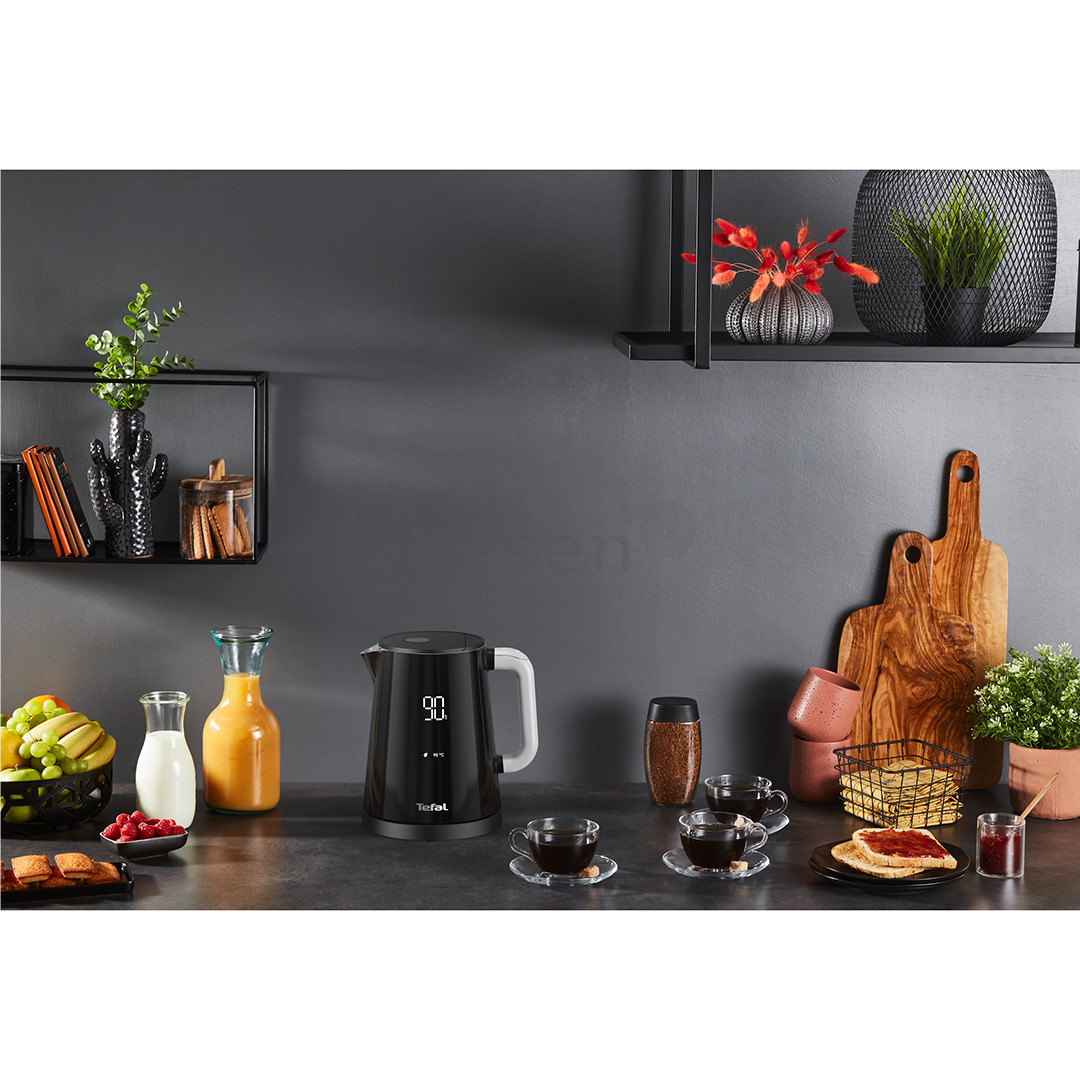 Tefal Smart & Light, variable thermostat, 1 L, black - Kettle Item - KO8548