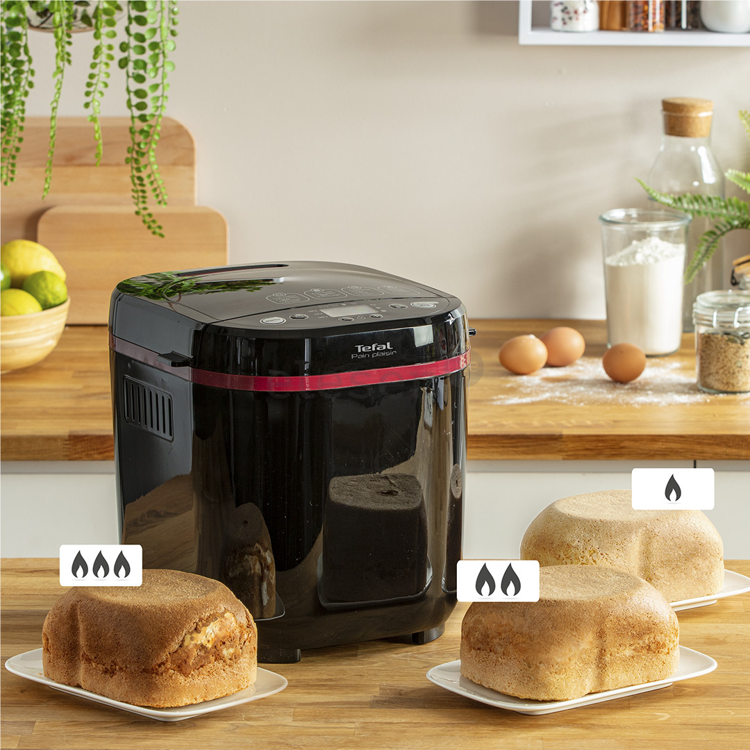 Tefal Pain Plaisir, 700 W, black - Breadmaker Item - PF2208