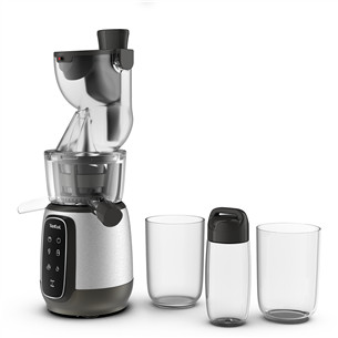 Tefal Ultra Juice Digit, 200 W, silver/black - Slow juicer Item - ZC605D