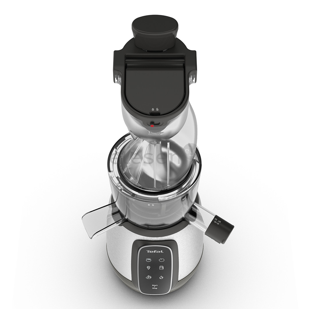 Tefal Ultra Juice Digit, 200 W, silver/black - Slow juicer Item - ZC605D