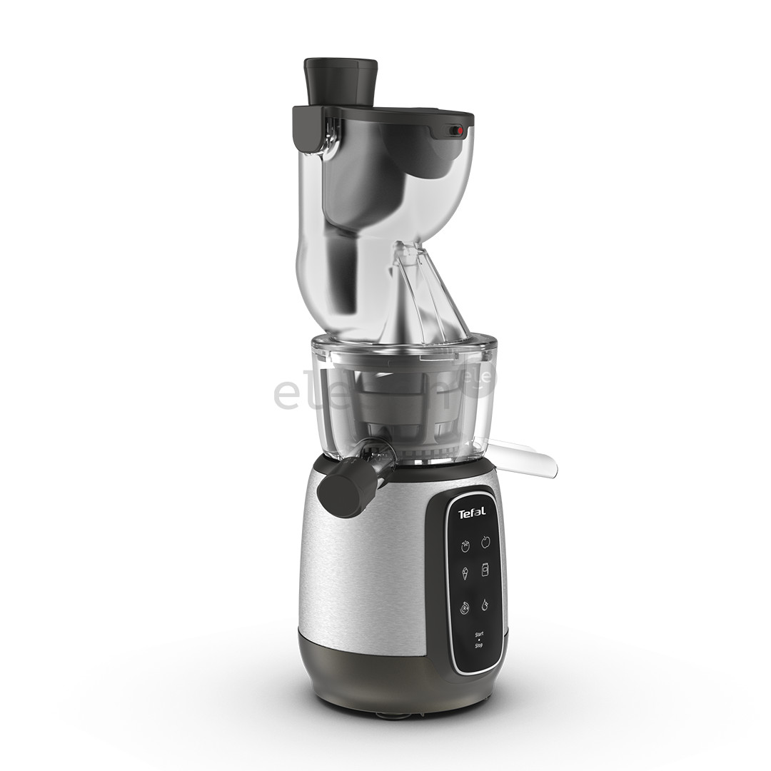 Tefal Ultra Juice Digit, 200 W, silver/black - Slow juicer Item - ZC605D