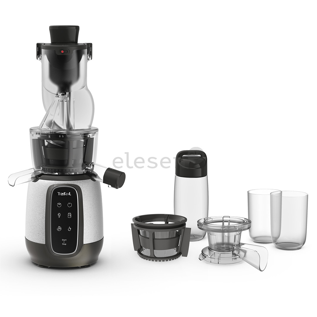 Tefal Ultra Juice Digit, 200 W, silver/black - Slow juicer Item - ZC605D