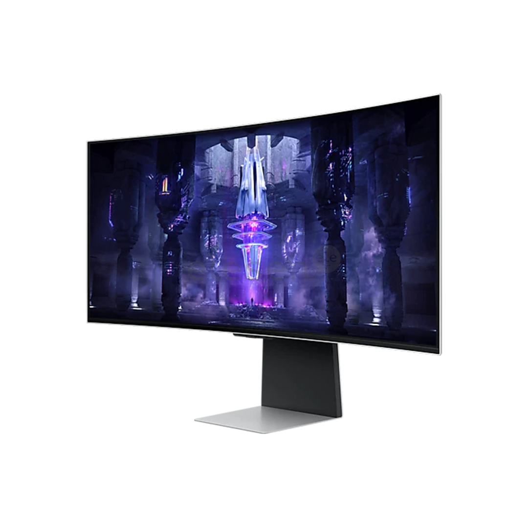 Samsung Odyssey OLED G8, 34", Ultra-WQHD, 175 Hz, curved, silver - Monitor Item - LS34BG850SUXEN