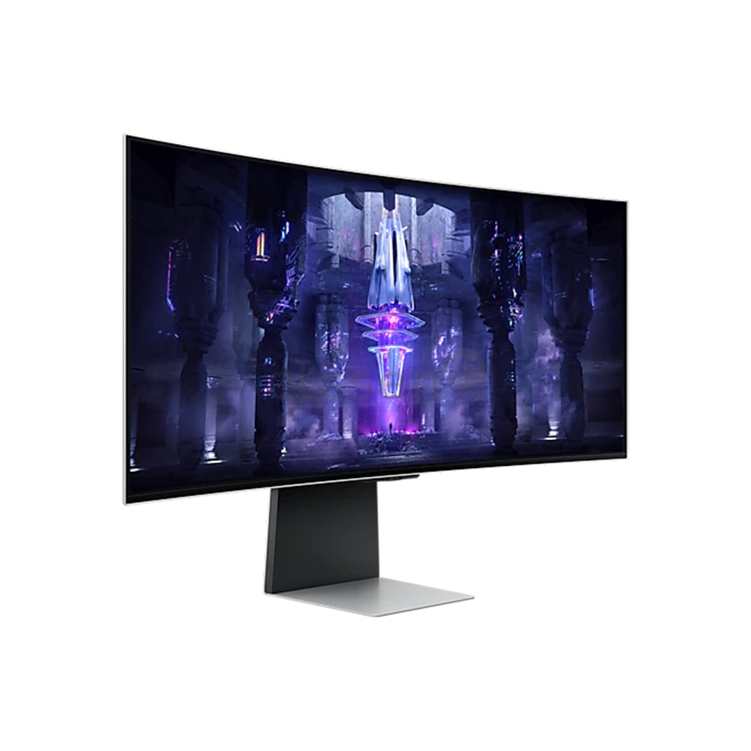 Samsung Odyssey OLED G8, 34", Ultra-WQHD, 175 Hz, curved, silver - Monitor Item - LS34BG850SUXEN