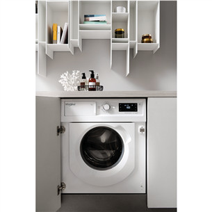 Whirlpool, 7 kg, depth 55 cm, 1400 rpm - Built-in Washing Machine Item - BIWMWG71483EEU