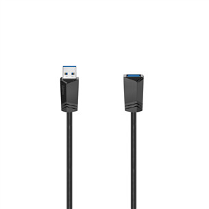 Hama Extension Cable, USB-A 3.0 extension, 1,5 m, black - Cable Item - 00200628 00200628