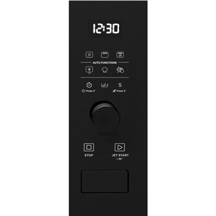 Whirlpool, 25 L, 900 W, black - Built-in Microwave Oven with Grill Item - WMF250G