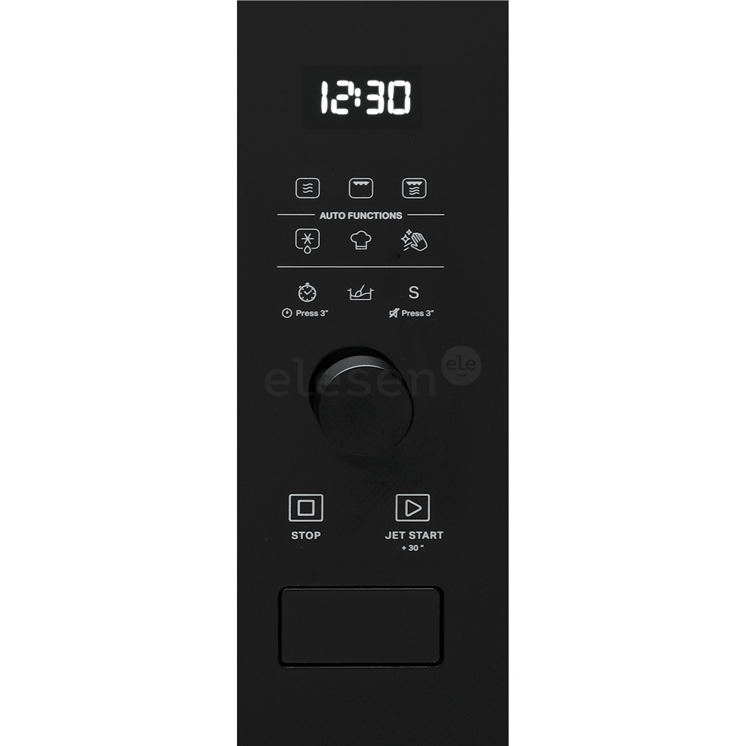 Whirlpool, 25 L, 900 W, black - Built-in Microwave Oven with Grill Item - WMF250G