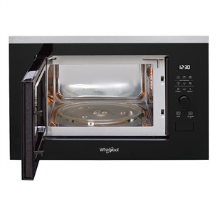 Whirlpool, 25 L, 900 W, black - Built-in Microwave Oven with Grill Item - WMF250G