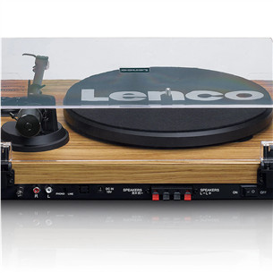 Lenco LS-500, орех - Виниловый проигрыватель c колонками