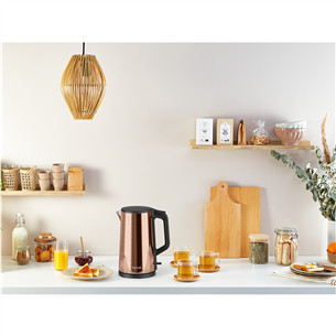 Tefal Double Layer, 1,5 L, 2000 W, golden - Kettle Item - KI583C