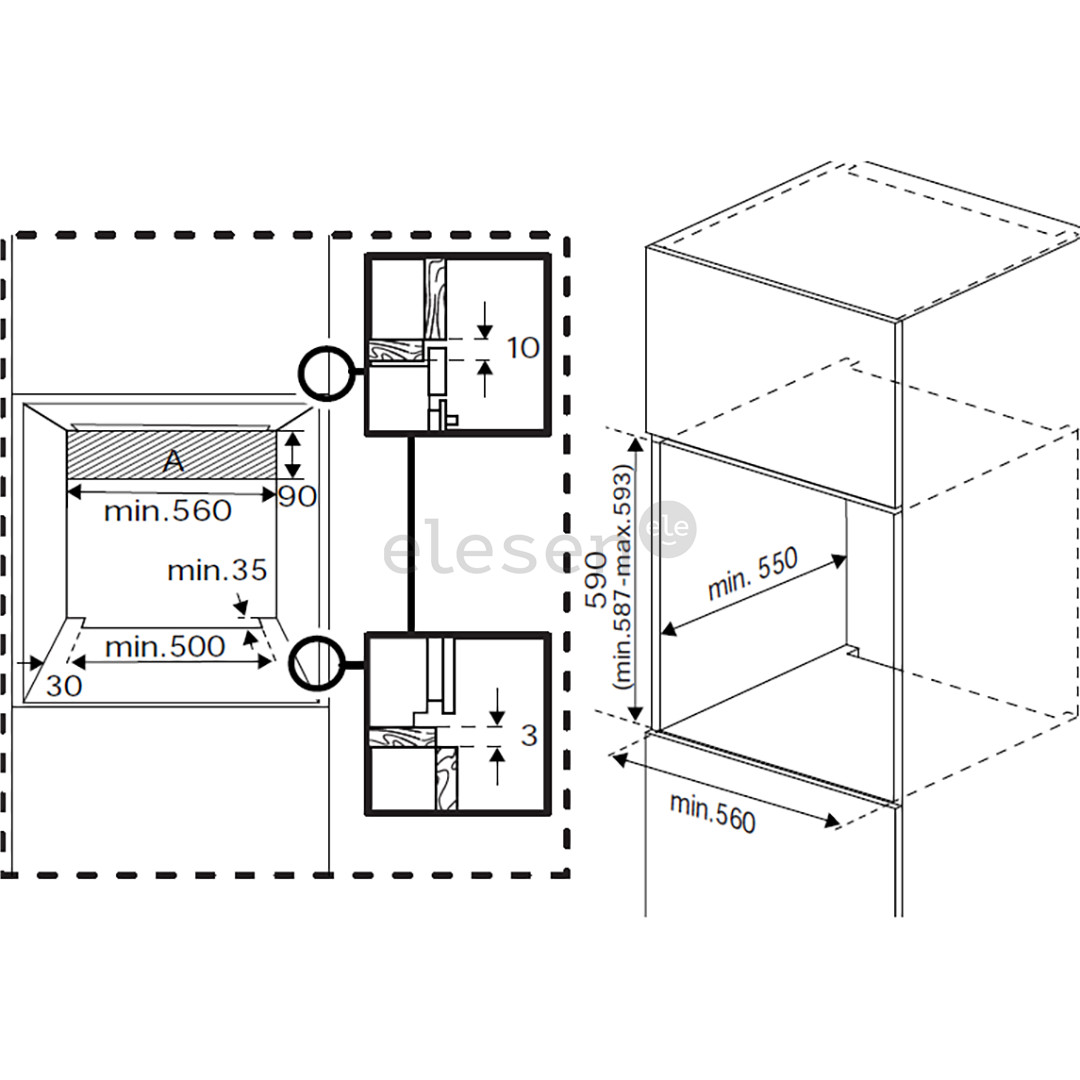 Orkaitė Beko, Beyond, catalytic back wall, 72 L Prekė - BBIM14300WMS
