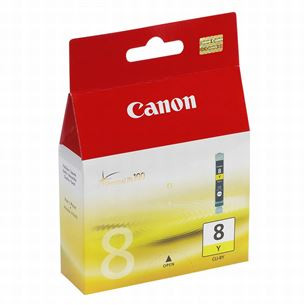 Rašalo kasetė Canon CLI-8Y, Geltona Prekė - CLI8Y CLI8Y