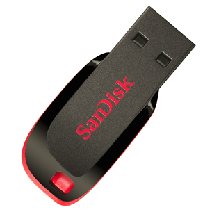 USB atmintinė SanDisk 16GB Cruzer Blade Prekė - SDCZ50-016G-B35