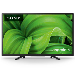 Sony W800, 32'', HD, LED LCD, Smart TV, feet stand, black - TV Item - KD32W800P1AEP KD32W800P1AEP