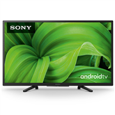 Sony W800, 32'', HD, LED LCD, Smart TV, feet stand, black - TV Item - KD32W800P1AEP
