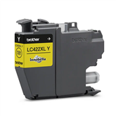 Rašalo kasetė Brother Prekė - LC422XLY, Geltonas