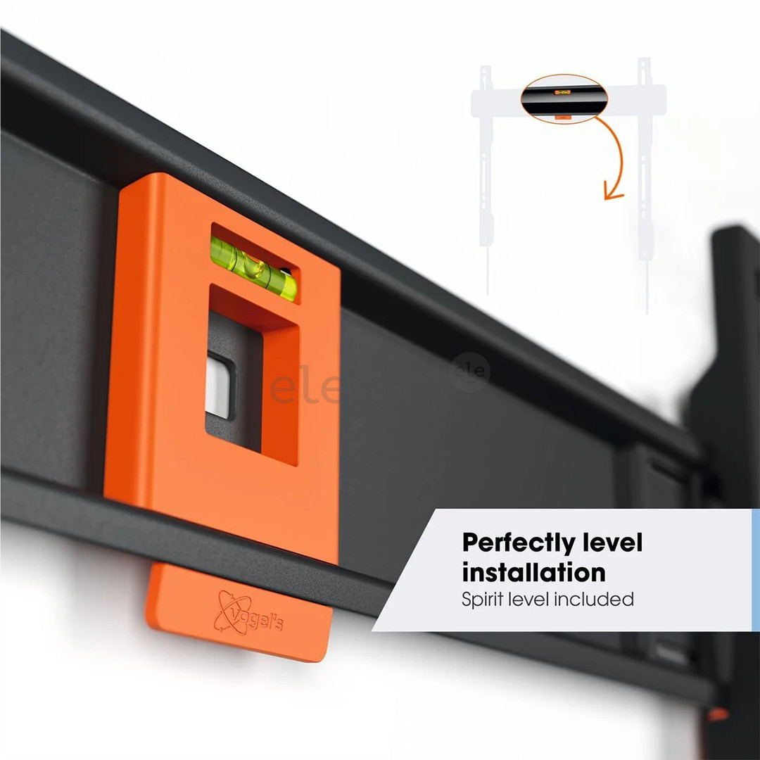 Vogel's TVM 3403 Fixed, 32''-77'', juodas - TV laikiklis