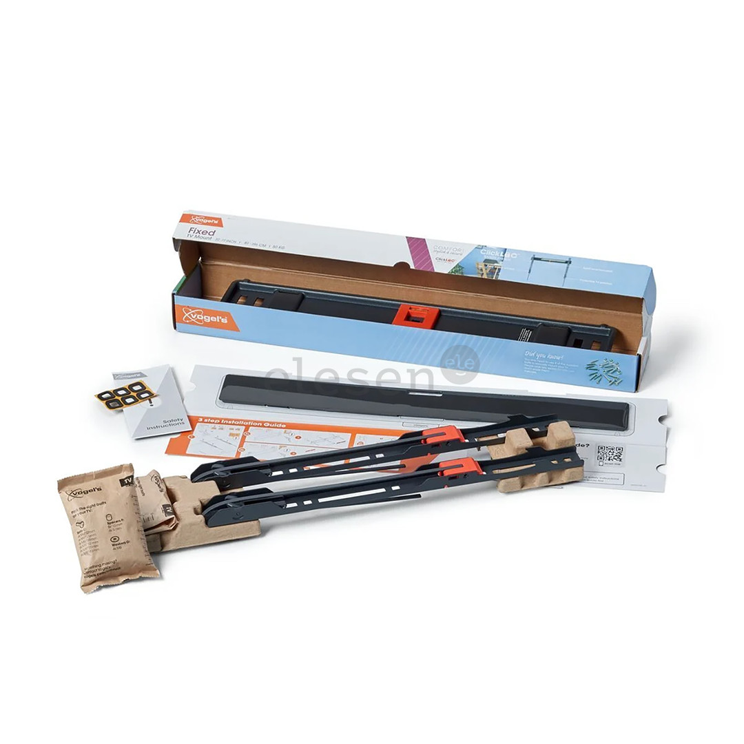 Vogel's TVM 3403 Fixed, 32''-77'', juodas - TV laikiklis