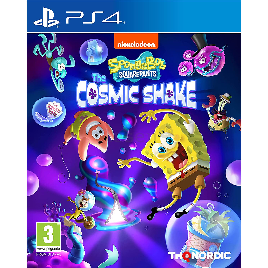 SpongeBob SquarePants: The Cosmic Shake, PlayStation 4 - Игра Товар - 9120080077622