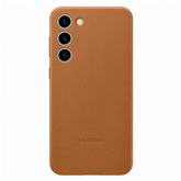 Samsung Leather Cover, Galaxy S23+, коричневый - Кожаный чехол Товар - EF-VS916LAEGWW