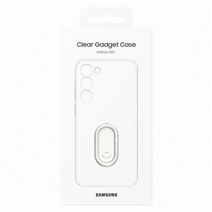 Telefono dėklas Samsung Clear Gadget Case, Galaxy S23+, transparent