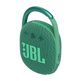 Belaidė kolonėlė JBL Clip 4 Eco, Žalia Prekė - JBLCLIP4ECOGRN