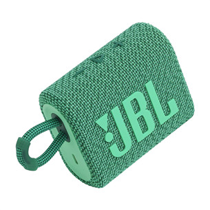 JBL GO 3 Eco, žalia - Belaidė kolonėlė