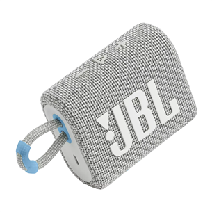 Belaidė kolonėlė JBL GO 3 Eco, Balta Prekė - JBLGO3ECOWHT JBLGO3ECOWHT