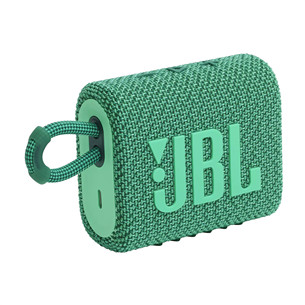 JBL GO 3 Eco, žalia - Belaidė kolonėlė