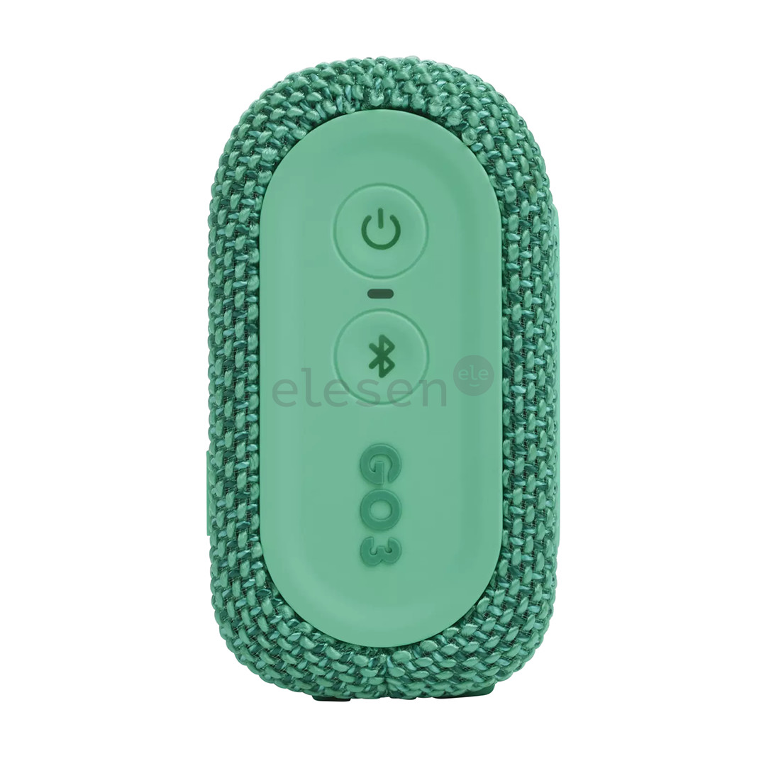 JBL GO 3 Eco, žalia - Belaidė kolonėlė