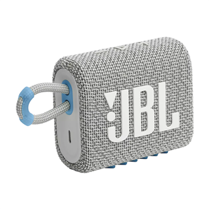 Belaidė kolonėlė JBL GO 3 Eco, Balta Prekė - JBLGO3ECOWHT